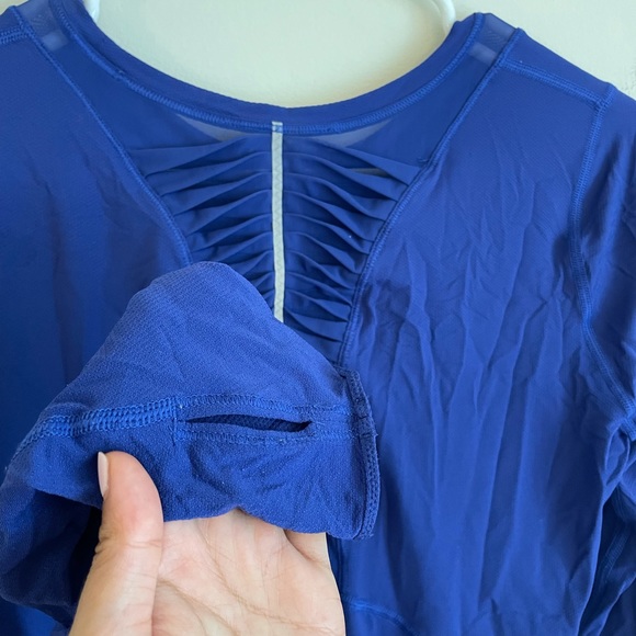 Lululemon // blue long sleeve - Picture 5 of 5